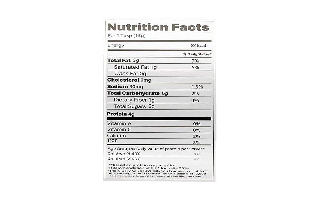 Nutty Peanut Chocolate Spread    Plastic Jar  340 grams